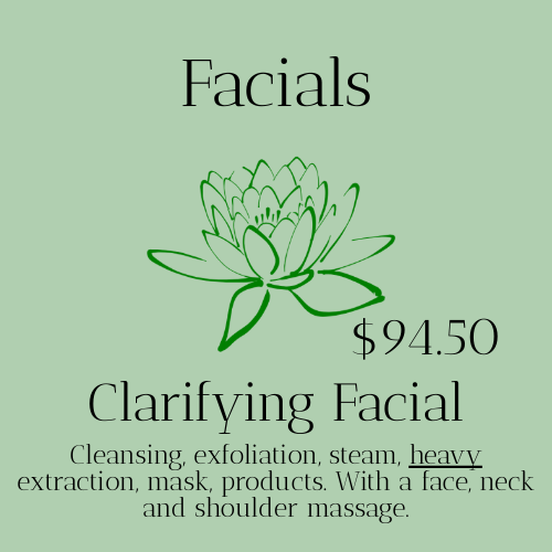 Facials - Clarifying