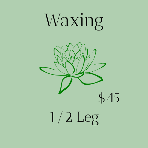 Waxing - 1/2 Leg